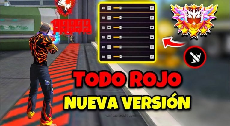 Configuración Perfecta para Dominar con Todo Rojo en Free Fire
