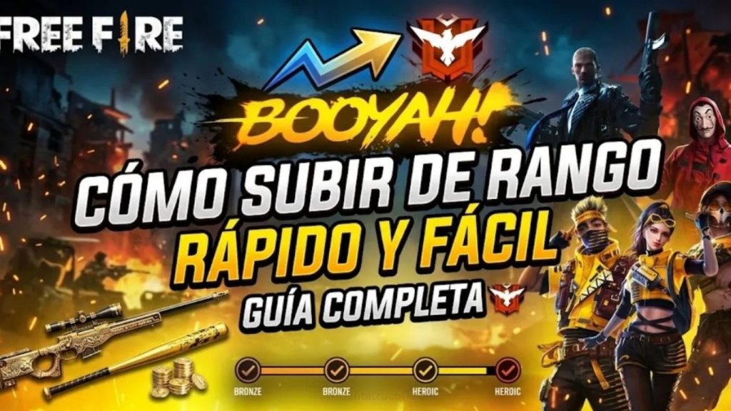 20 Formas para Llegar a Heroico en Free Fire (Guía 2026)