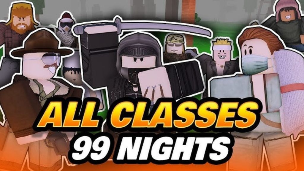 NightsClases en 99 Nights: guía completa en Roblox