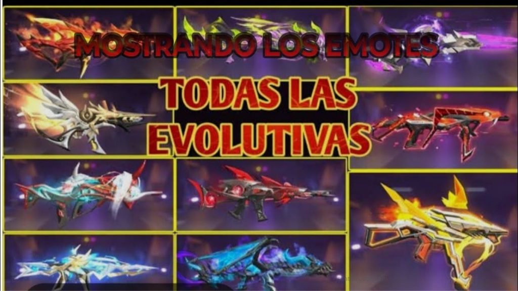 Skins evolutivas de Free Fire: lista y fechas