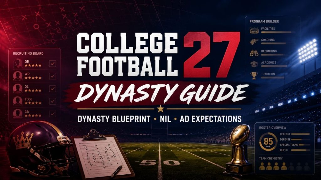 College Football 27 Dynasty & Team Builder: Análisis en Profundidad College Football 27 Dynasty & Team Builder Análisis en Profundidad
