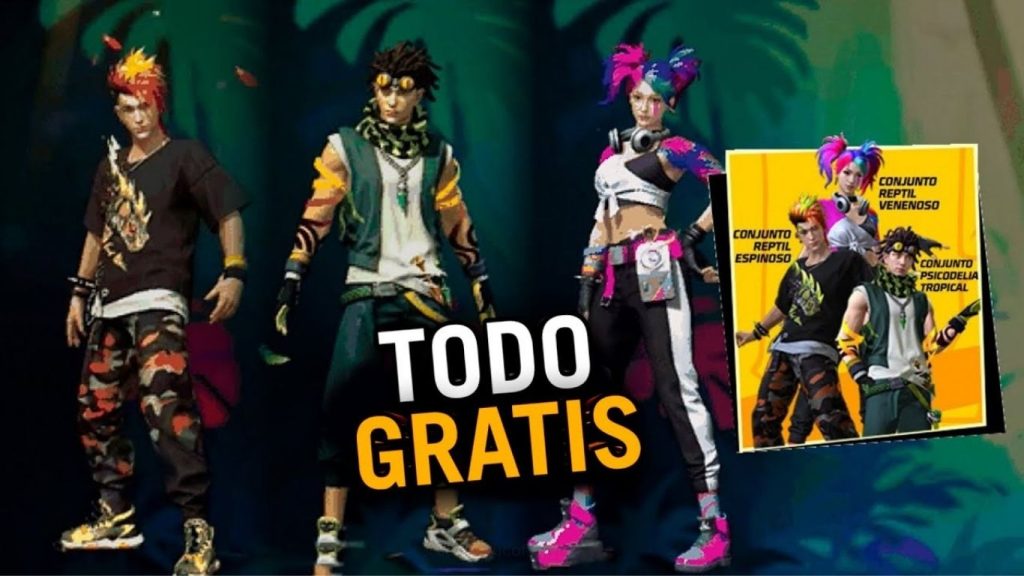 Todas las Skins Evolutivas de Free Fire (2025) Todas las Skins Evolutivas de Free Fire (2025)