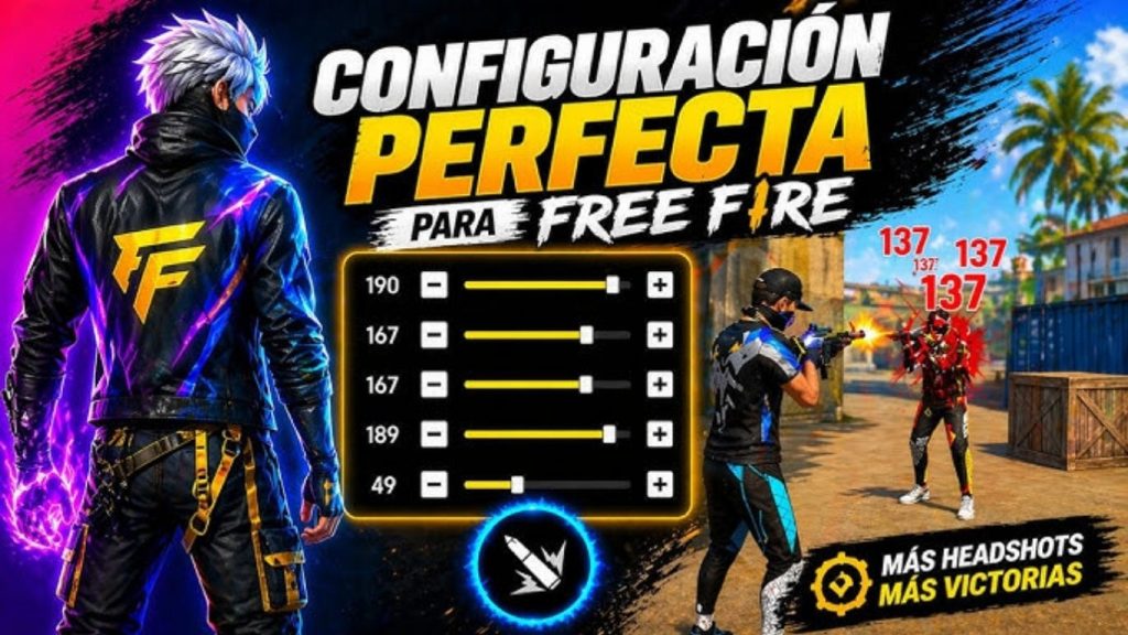 Todo Rojo en Free Fire 2026: Configuración PRO Completa Todo Rojo en Free Fire 2026 Configuración PRO Completa