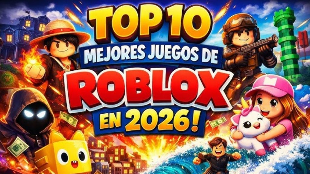 10 Mejores Juegos de Roblox con Retos Únicos (2026)