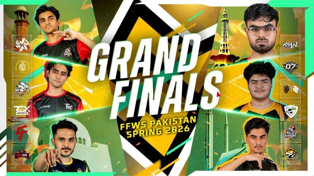 FFWS Pakistán 2026 Torneo Free Fire, Equipos y Formato (1)