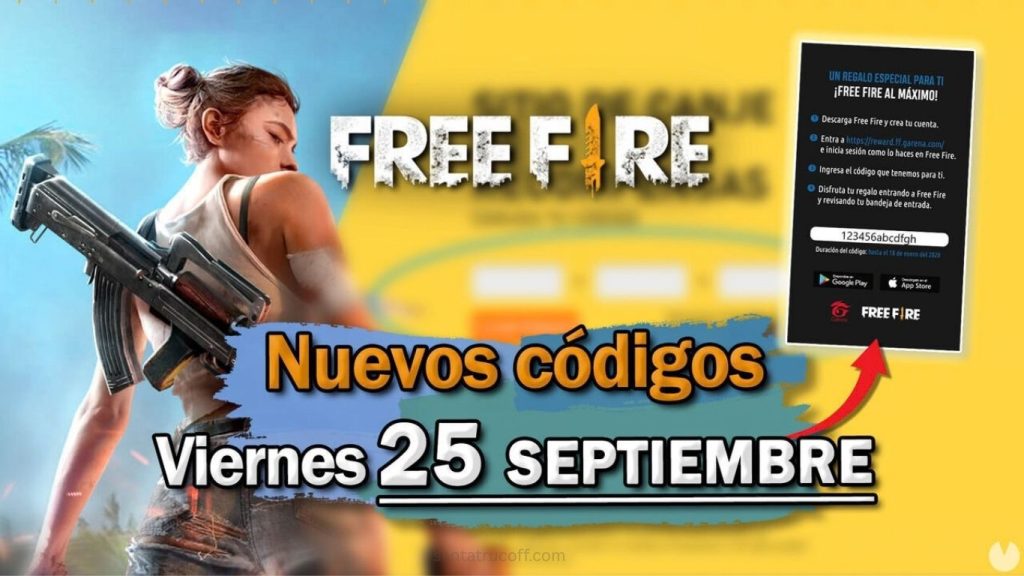 Códigos Free Fire MAX Hoy Recompensas Gratis