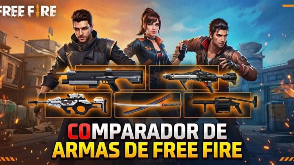 Mejores Armas Free Fire MAX 2026 Guía de Combate