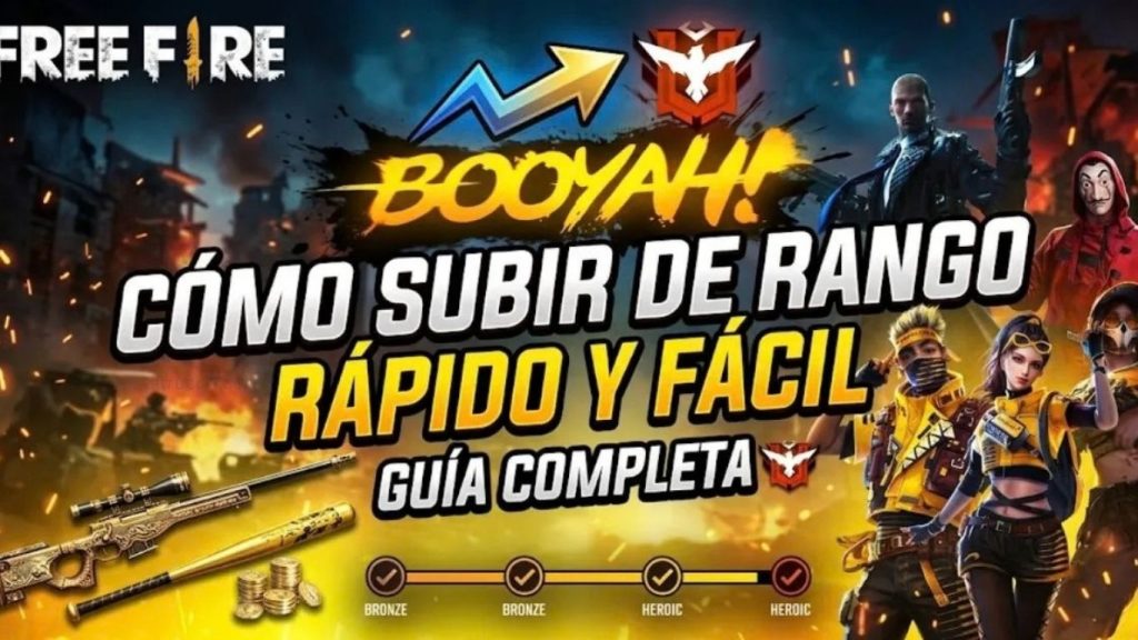 Consejos para Subir de Rango en Free Fire: Cómo Llegar a Heroico Más Rápido Consejos para Subir de Rango en Free Fire Cómo Llegar a Heroico Más Rápido